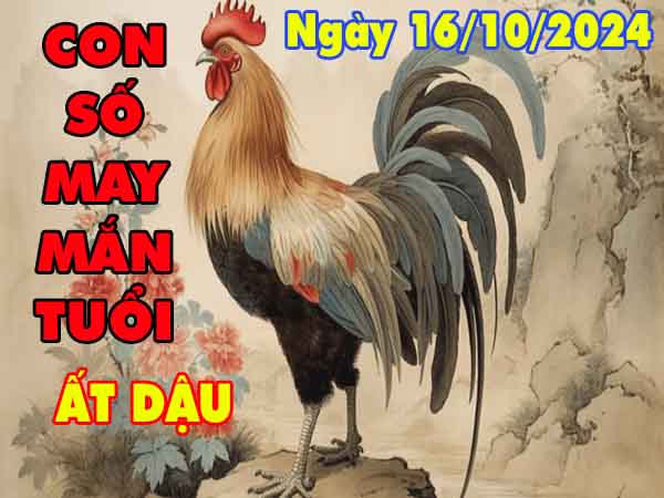 Phân tích con số may mắn tuổi Ất Dậu ngày 16/10/2024 thứ 4 hôm nay